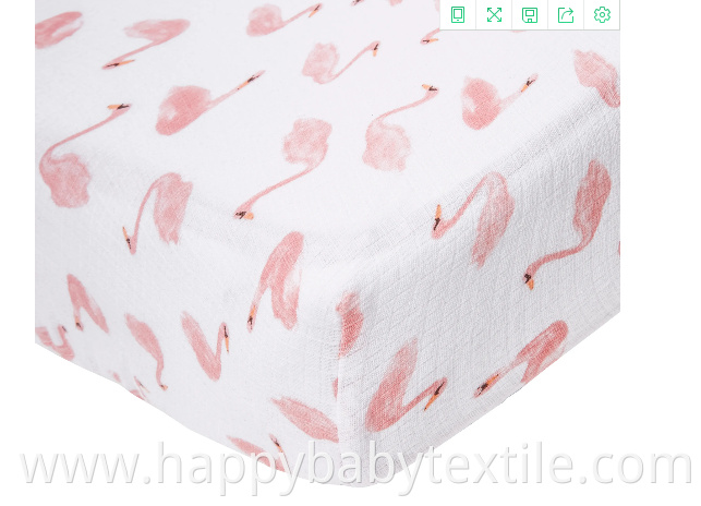 Baby Cotton Muslin Crib Sheet